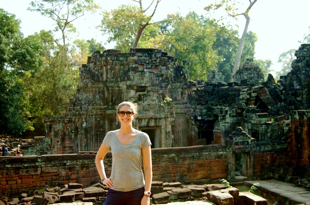 Carrie in Cambodia